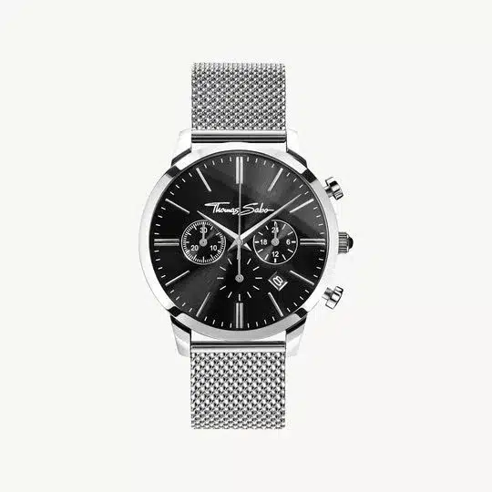 Reloj señor chrono plata