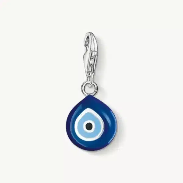 Charm Ojo Nazar Azul Plata
