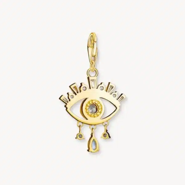 Charm Ojo Azul Oro-1