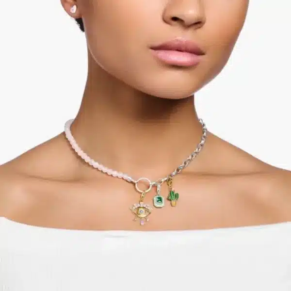 Charm Cactus Verde Oro-2