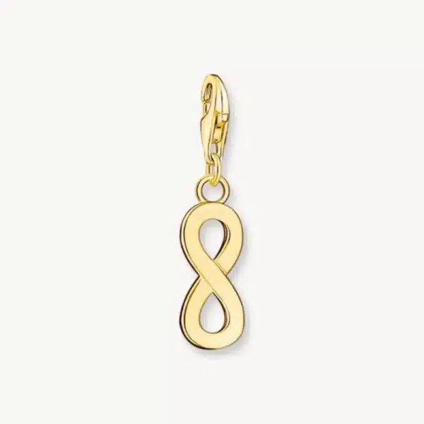 Charm Símbolo Infinito Oro