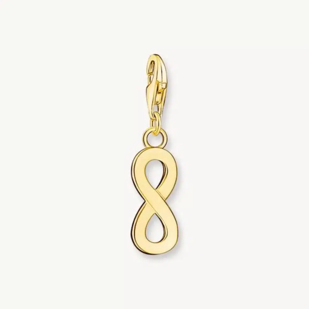 Charm Símbolo Infinito Oro