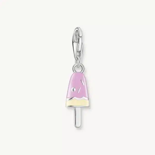Charm Helado Colores Plata-1
