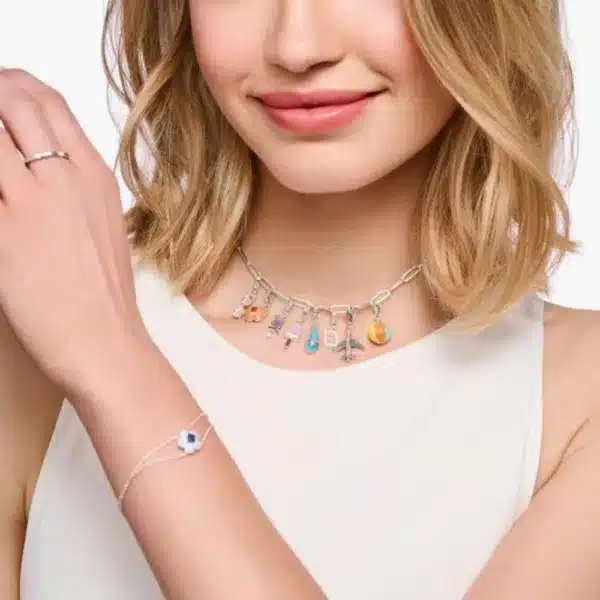 Charm Helado Colores Plata-2