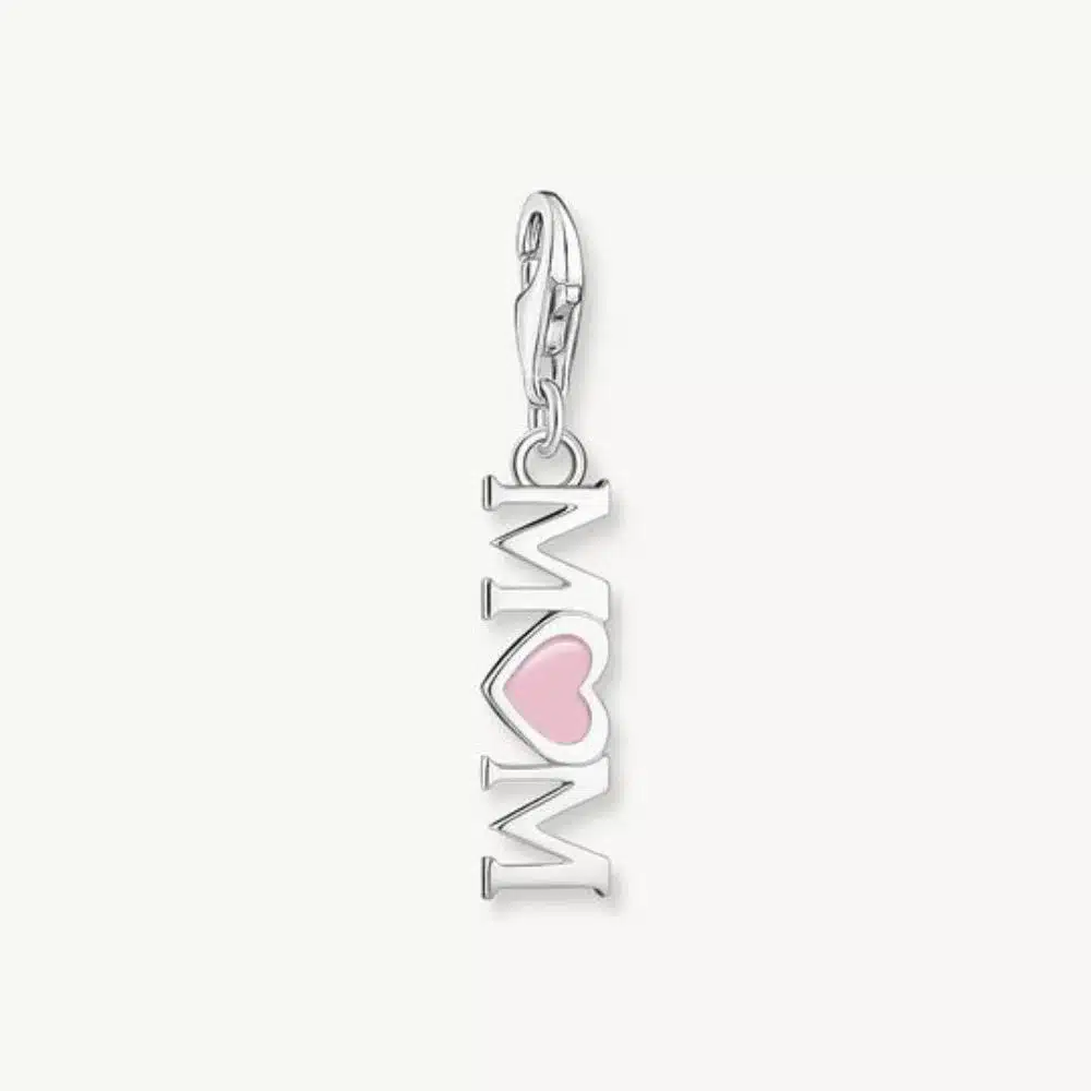 Charm Mom Corazón Rosa