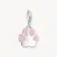 Charm Pata Perro Rosa