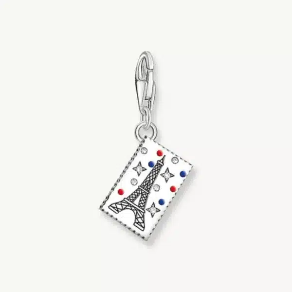 Charm Sello Francia Plata-1