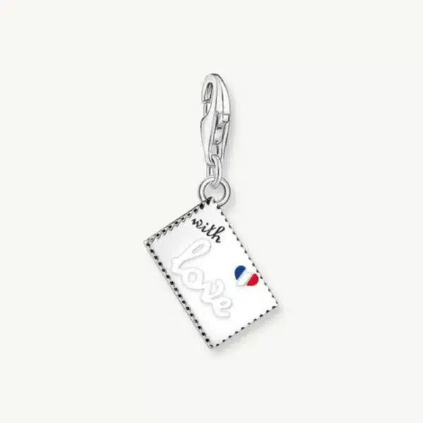 Charm Sello Francia Plata