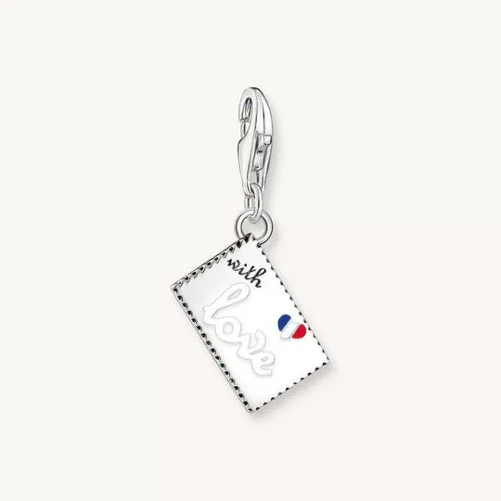 Charm Sello Francia Plata