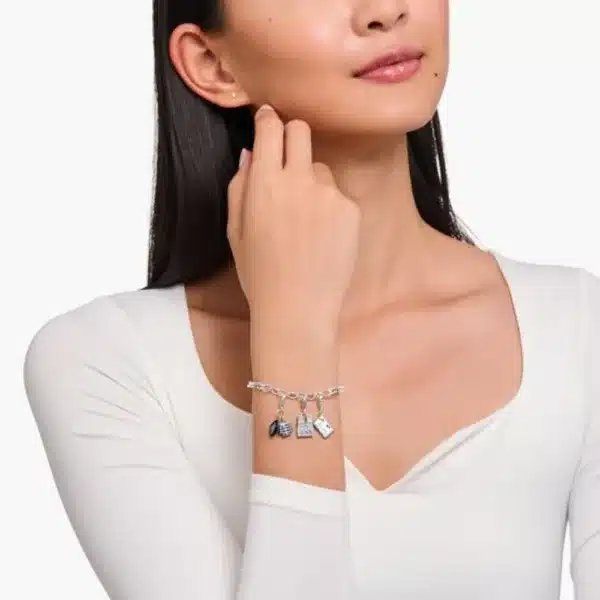 Charm Boina y Camiseta Plata-1