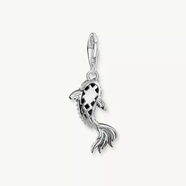 Charm Pez Koi Plata-1