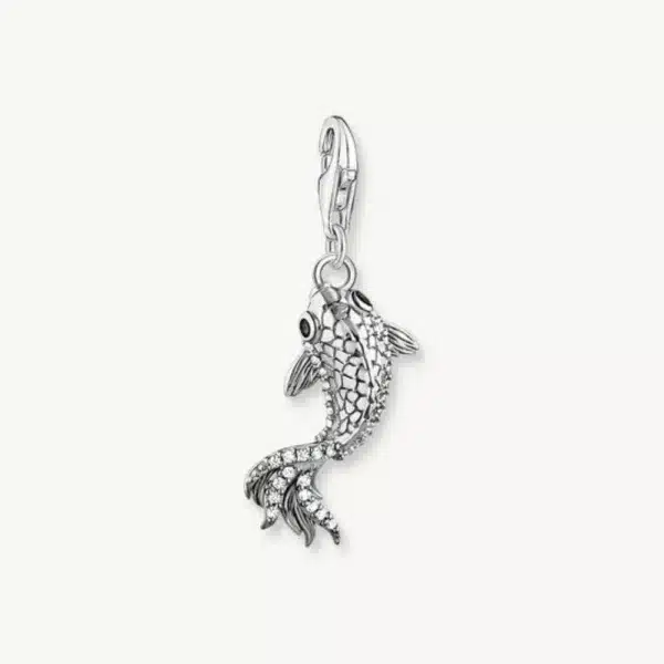 Charm Pez Koi Plata