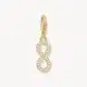 Charm Símbolo Infinito Plata