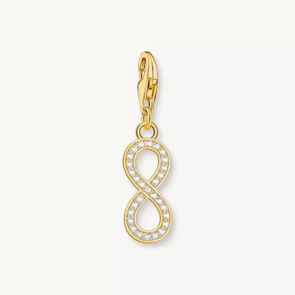 Charm Símbolo Infinito Plata