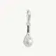 Charm Raqueta Tenis Plata