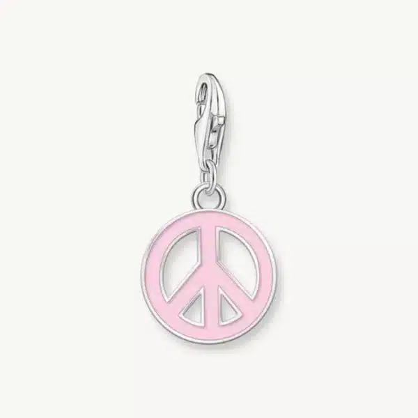 Charm Signo Paz Rosa
