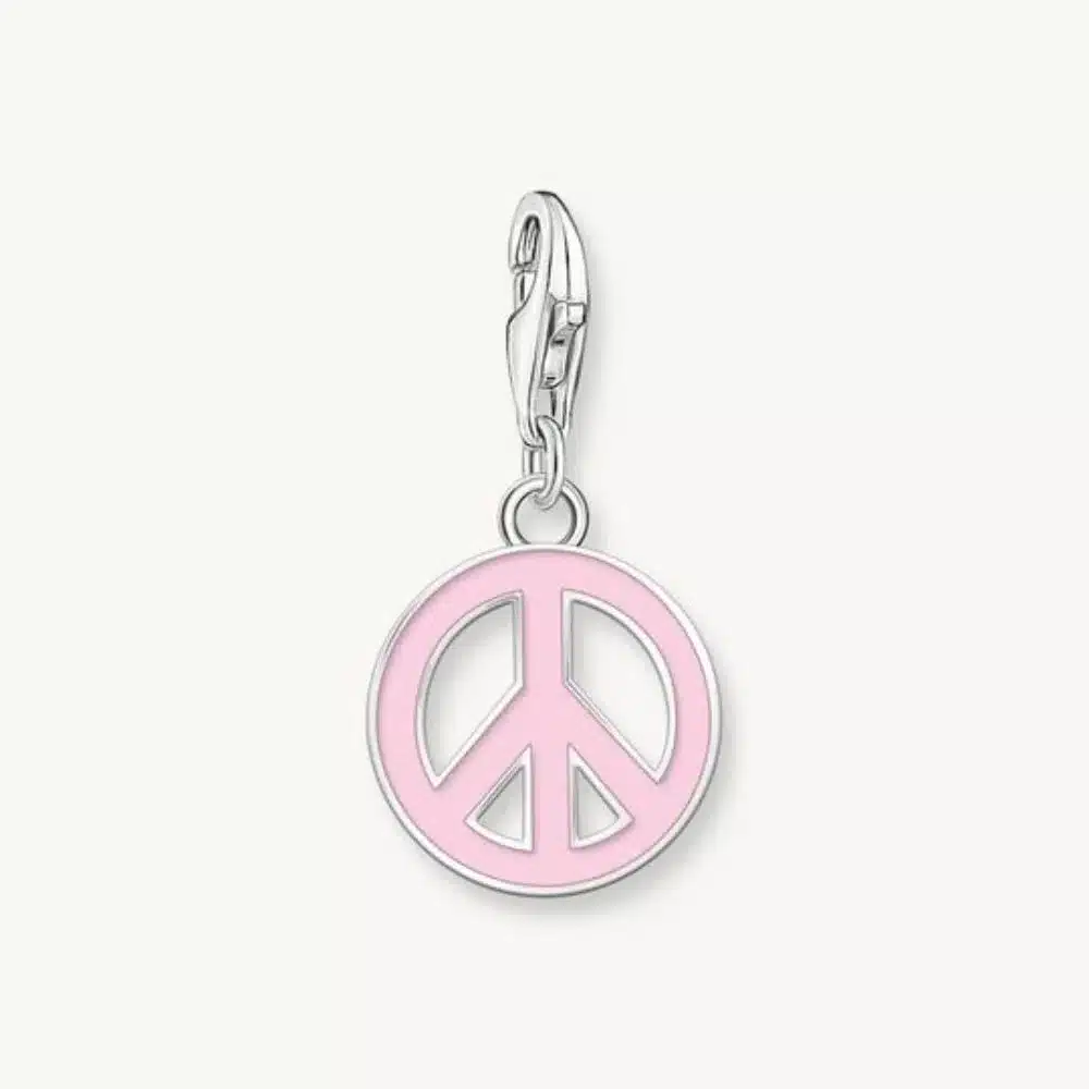 Charm Signo Paz Rosa