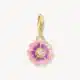 Charm Flor Rosa Oro