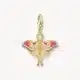 Charm Polilla Colores Oro