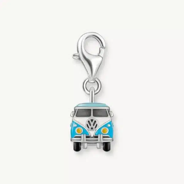 Charm Volkswagen Hippie Bus-1