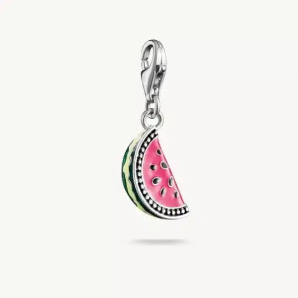 Charm Sandía Verde Plata