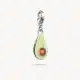 Charm Aguacate Verde Plata