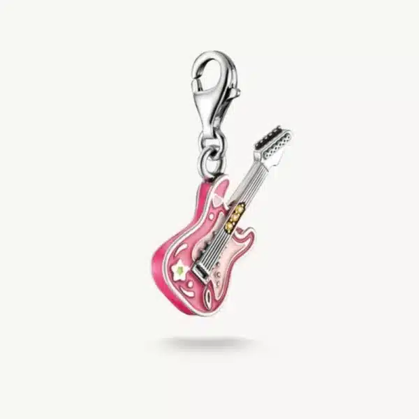 Charm Guitarra Eléctrica Plata
