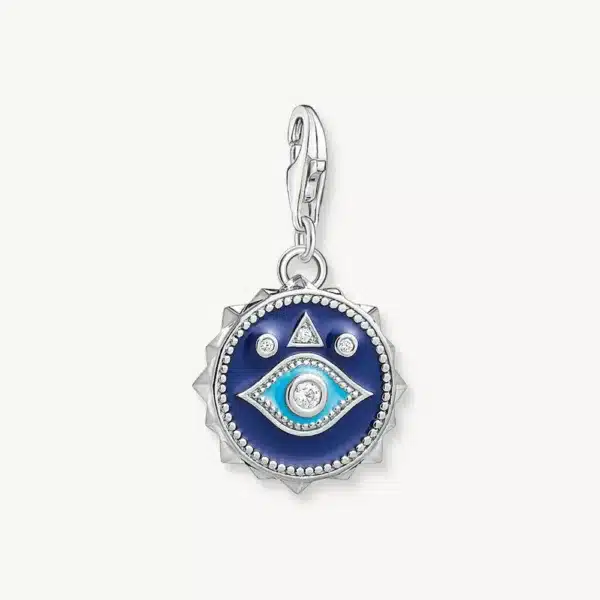 Charm Nazar Azul Plata