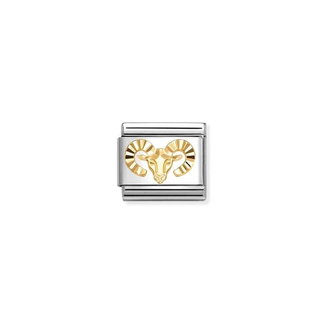 Link Composable Oro Aries Brillante