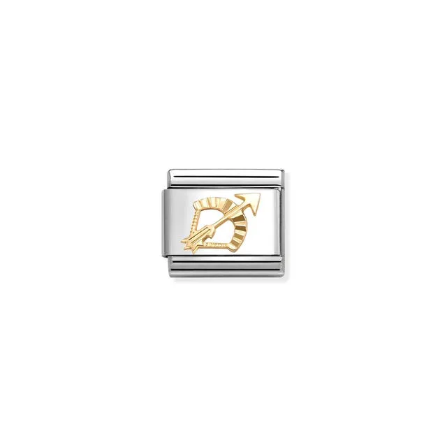 Link Composable Oro Sagitario Brillante